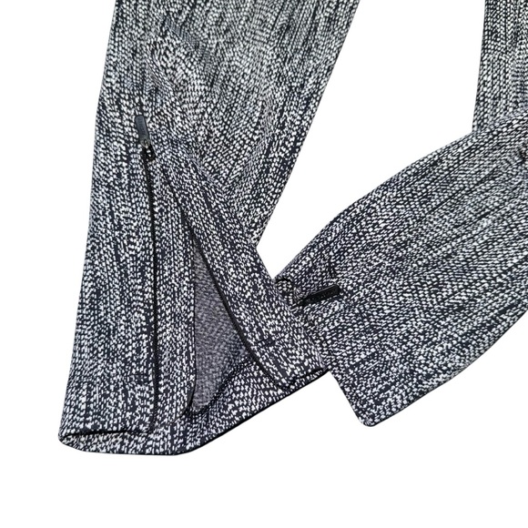 Athleta Delancey Skyline Leggings Braiden Textured Black w/ Zippers Womens Small - Picture 6 of 10